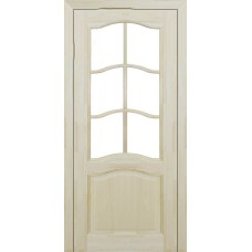 По материалу дверей,Белорусские двери, DY Модель № 7, Решетка, Неокрашенная, массив сосны