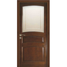 По цвету дверей,Белорусские двери, DY Модель № 16, ДО, темный лак, массив сосны