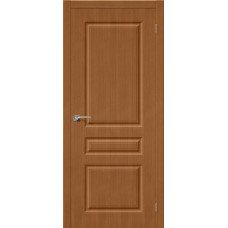 По материалу дверей,Дверь Шпонированная Статус-14 ПГ орех