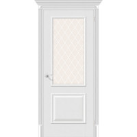 Дверь межкомнатная Классико 13 White Сrystal, Virgin