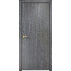 По материалу дверей,Дверь Офисная, вертикальный шпон, гладкая, серый дуб