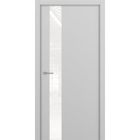 Межкомнатная дверь ART Lite А3 ABS кромка ДО Мателак Silver Grey, эмаль, светло-серый