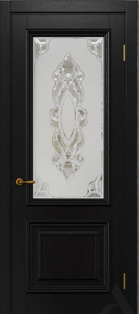 Дверь из массива дуба Альверо, Екатерина ДО, Венге