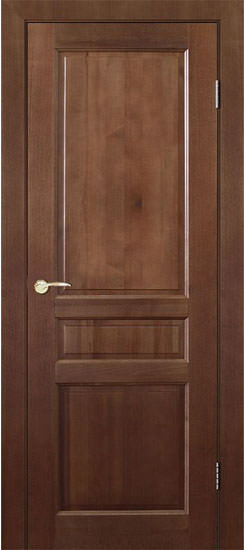 Межкомнатная дверь Джулия -1 ДГ, массив сосны, мореный ирокко