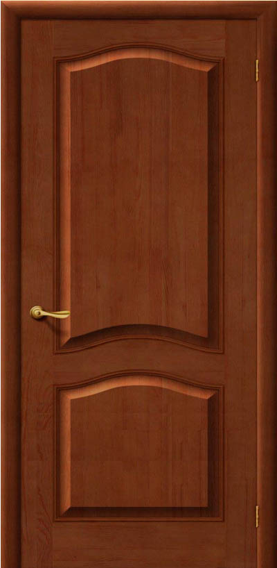Белорусские двери M 7, ПГ, светлый лак, массив сосны