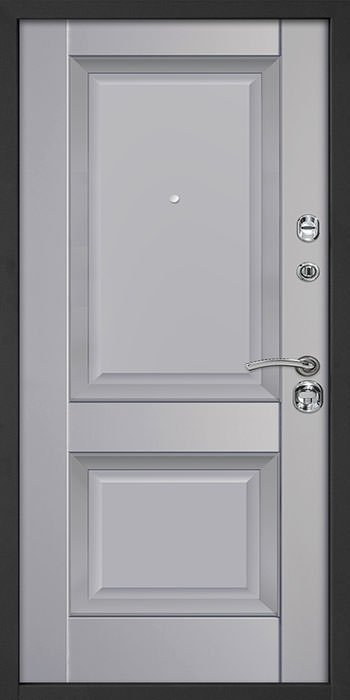 Утепленная входная дверь Титан Мск Top Staller Нова Дуб черный / Манхэттен