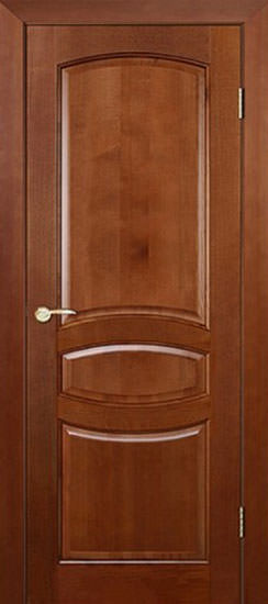 Межкомнатная дверь Виктория ДГ, массив сосны, мореный ирокко