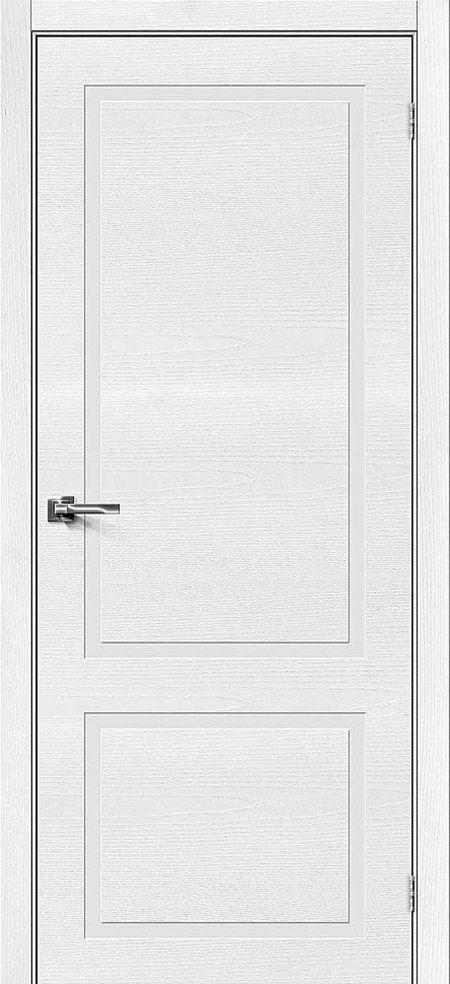 Межкомнатная шпонированная дверь Нью-Йорк ПГ, Ясень-Ваниль