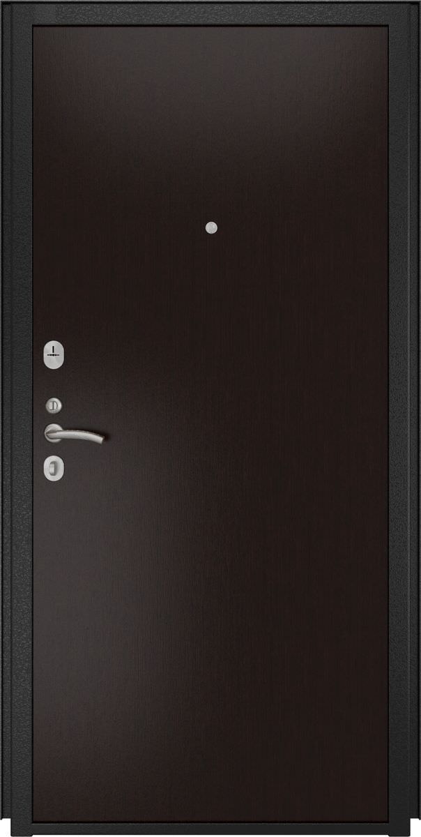 Дверь Титан Мск - Lux-3 B, Cеребрянный антик/ Панель шпонированная гладкая венге