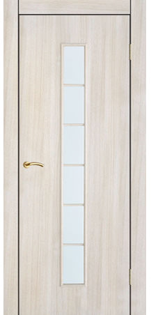 Дверь Ламинированная модель 2 С, беленый дуб