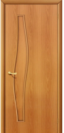 Дверь Ламинированная модель 6 Г, миланский орех