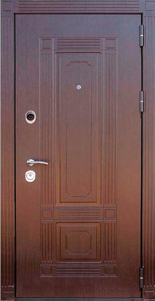 Входная металлическая дверь, Мадрид, Венге / Венге