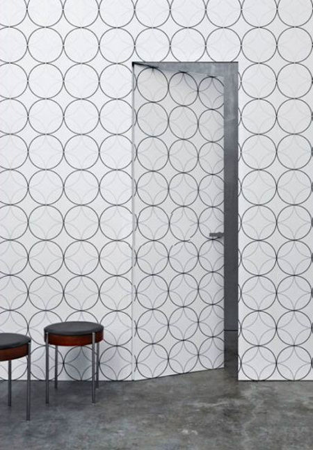 Дверь Невидимка Профиль Дорс 0 Z грунтованная под покраску, кромка алюминиевая с 2-х сторон